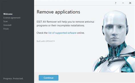 eset uninstall tool|eset av remover tool.